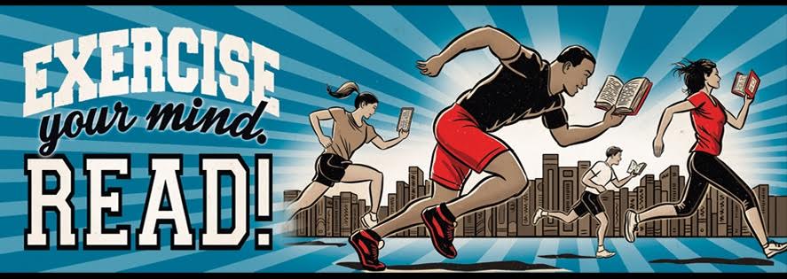 Illustration of an adult running.